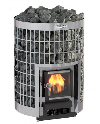 Sauna Woodburning Stove HARVIA CILINDRO 20 WOODBURNING SAUNA STOVES