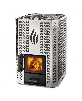 Woodburning sauna heater – NARVI STONY 20 Stainless Steel WOODBURNING SAUNA STOVES