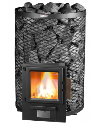 Sauna Heater Skamet – SY116, with Glass WOODBURNING SAUNA STOVES