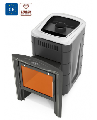 Sauna stove TMF Compact 2017 Carbon Vitra Anthracite (23903) TMF Sauna Stoves