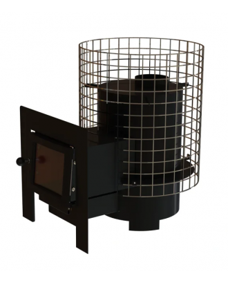 Woodburning sauna heater – VILPRA GRANNUS-8-L-V WOODBURNING SAUNA STOVES