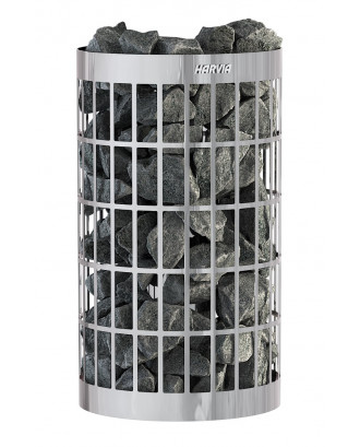 HARVIA CILINDRO NET AROUND THE SMOKE PIPE WL300PC, STAINLESS STEEL WOODBURNING SAUNA STOVES