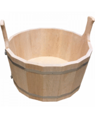 Wooden basin 12l with plastic insert  