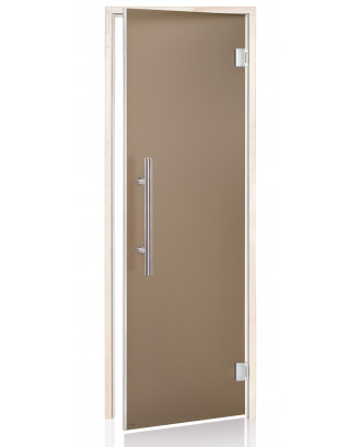 Sauna Door Ad LUX, Aspen, Bronze Matte 70x200cm SAUNA DOORS