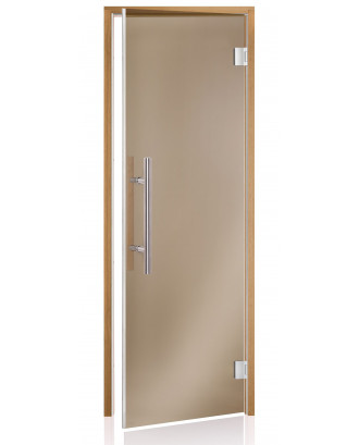 Sauna Door Ad LUX, Thermo Aspen, Bronze  80x190cm SAUNA DOORS
