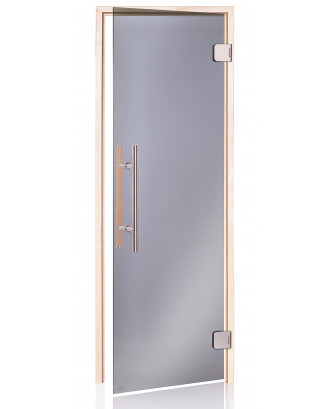 Sauna Door Ad Premium, Aspen, Grey 70x190cm SAUNA DOORS