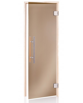 Sauna Door Ad Premium, Aspen, Bronze 60x190cm SAUNA DOORS