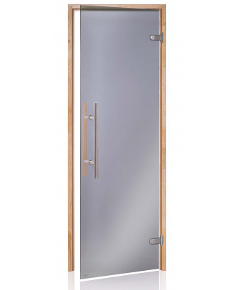 Sauna Door Ad Premium Light, Alder, Grey 70x190cm SAUNA DOORS