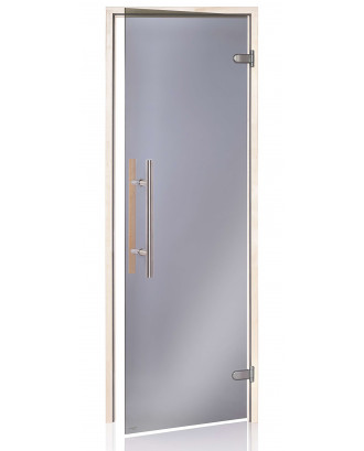 Sauna Door Ad Premium Light, Aspen, Grey 70x190cm