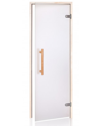 Sauna Door Ad Natural, Aspen, Clear Matte, 90x190cm