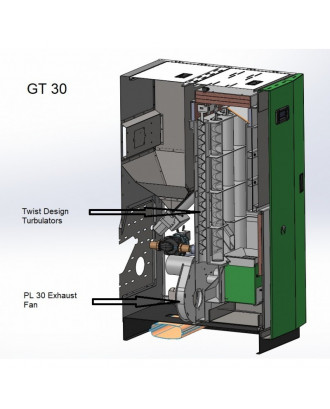 Pellet Heating Boiler GT30 HEATING BOILERS