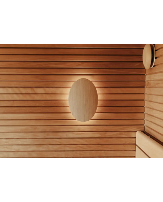 Sauna Light HUUM OVO, Natural Wood SAUNA AND HAMMAM LIGHTING