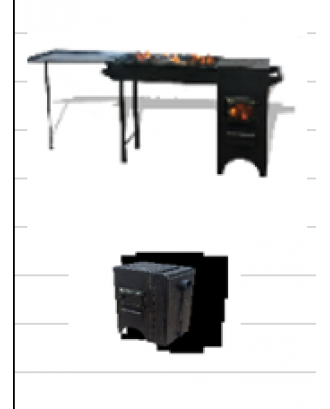 Brazier-stove GRILLS, BBQ, SMOKEHOUSES