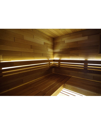 THERMO ASPEN LINING PRK 15x90mm BRUSHED from 600m to 900mm, 6pcs SAUNA WOOD