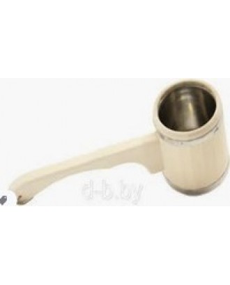 Sauna Ladle 1,2l with stainless steel insert (short handle)